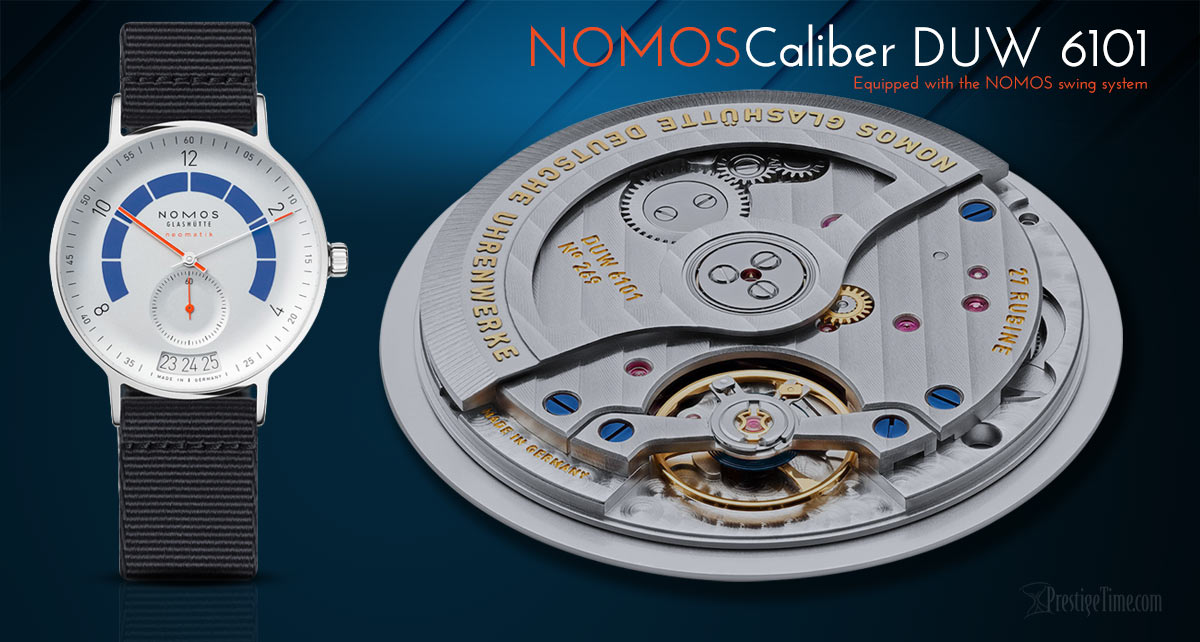 NOMOS DUW 6101 Automatic Movement NOMOS DUW 6101 Automatic Movement