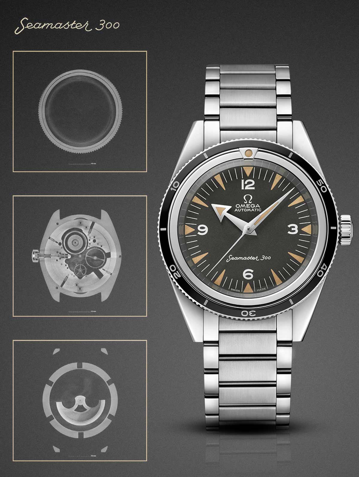 Omega 1957 Seamaster x ray computer assisted tomography