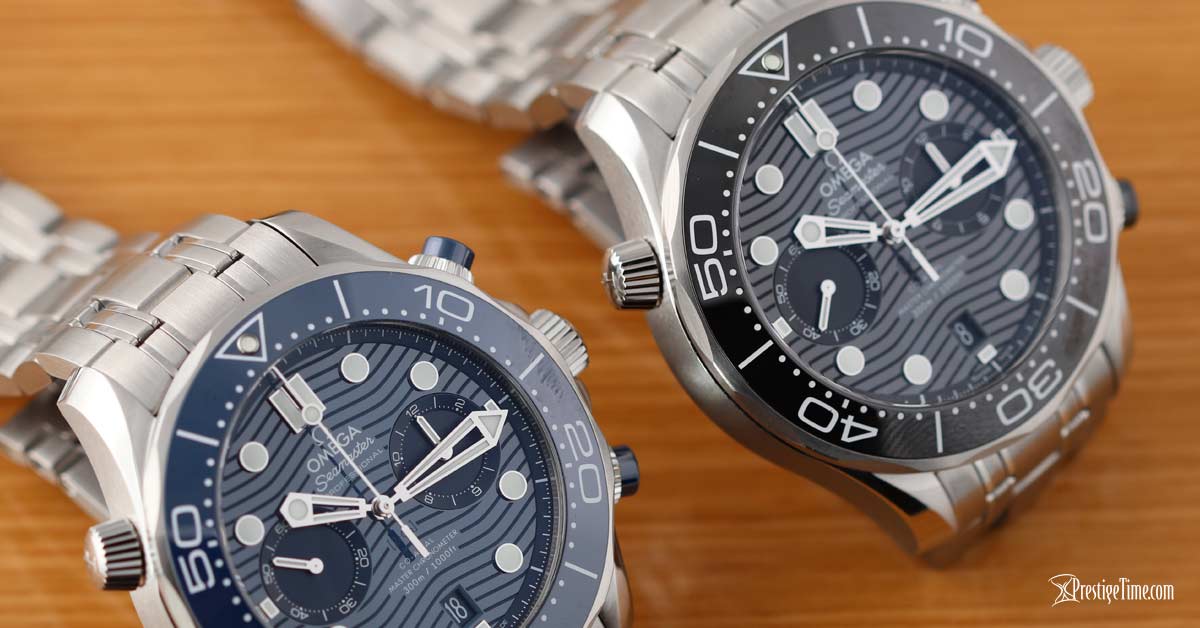 Omega Seamaster Diver 300m Chronograph Helium Escape Valve