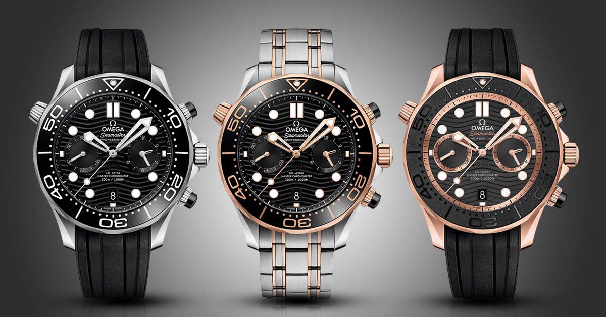 Omega Seamaster Diver 300m Master Chronometer models