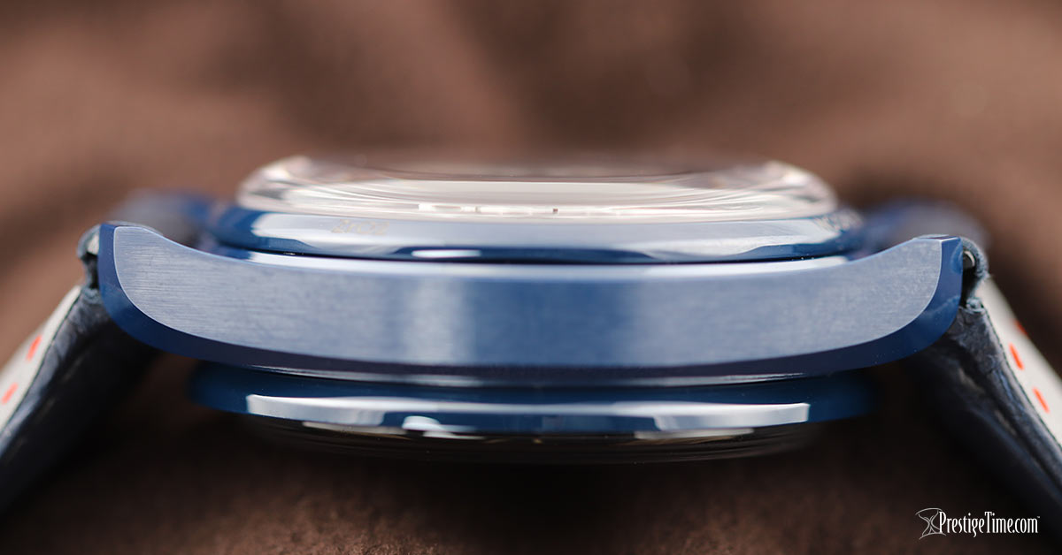 Omega Speedmaster Blue Side of The Moon Domed Crystal