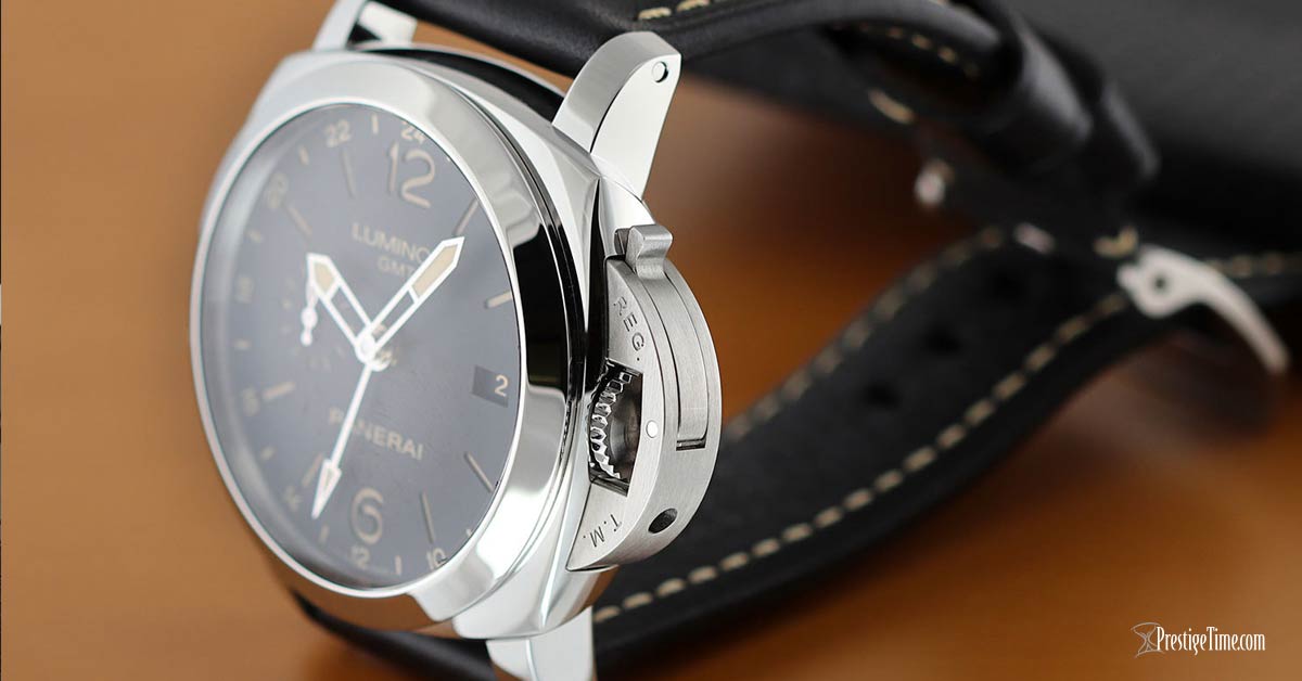 Panerai Luminor GMT 44mm pam00531 crown guard
