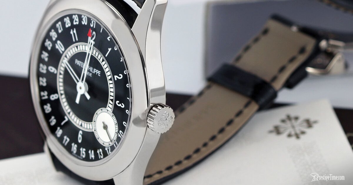 Patek Philippe Calatrava Automatic 6006g 001 Crown