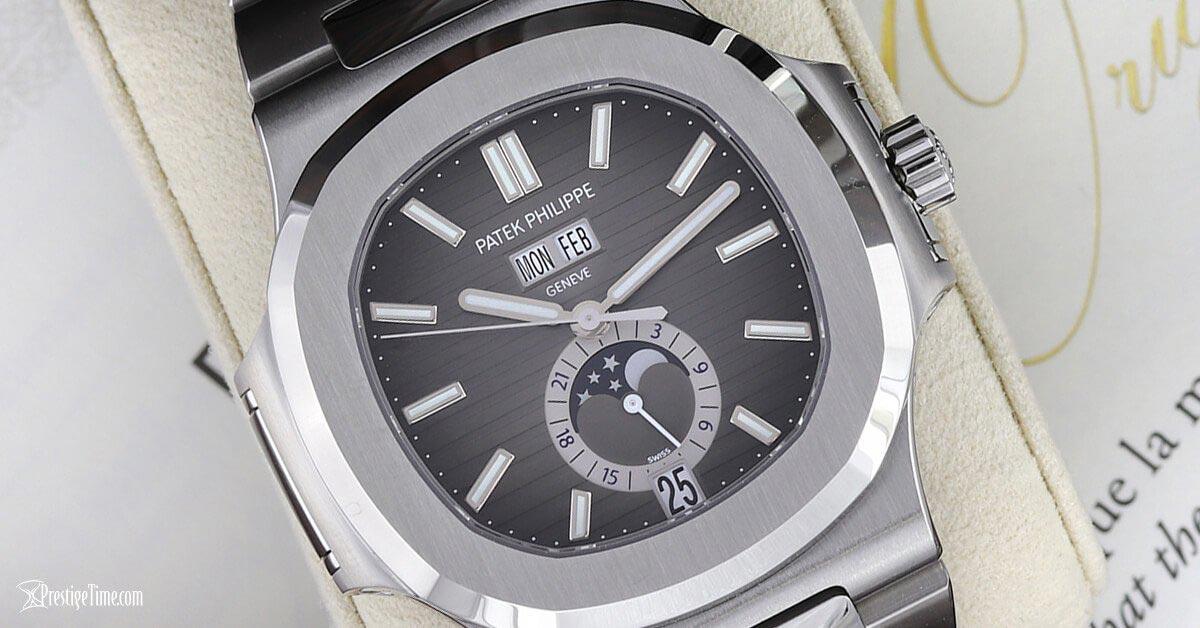 Patek Philippe Nautilus Annual Calendar Moonphase Review