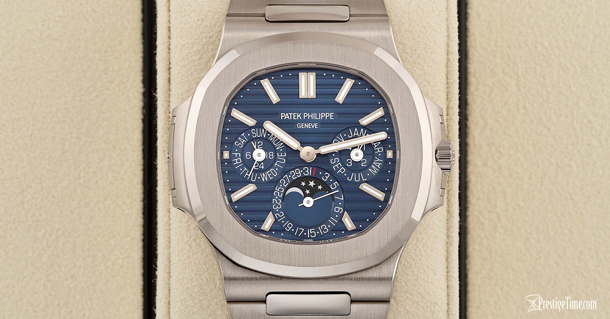 Patek Philippe Nautilus Perpetual Calendar 5740 1g 001 Dial