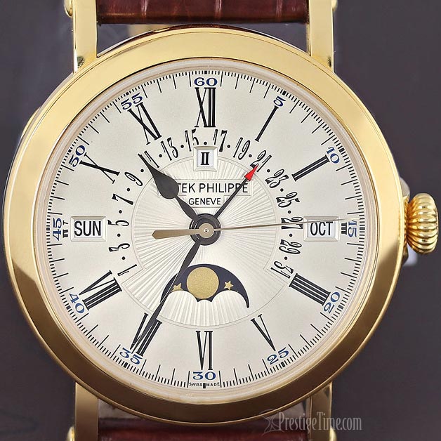 Patek Philippe Perpetual Calendar Retrograde Date Dial