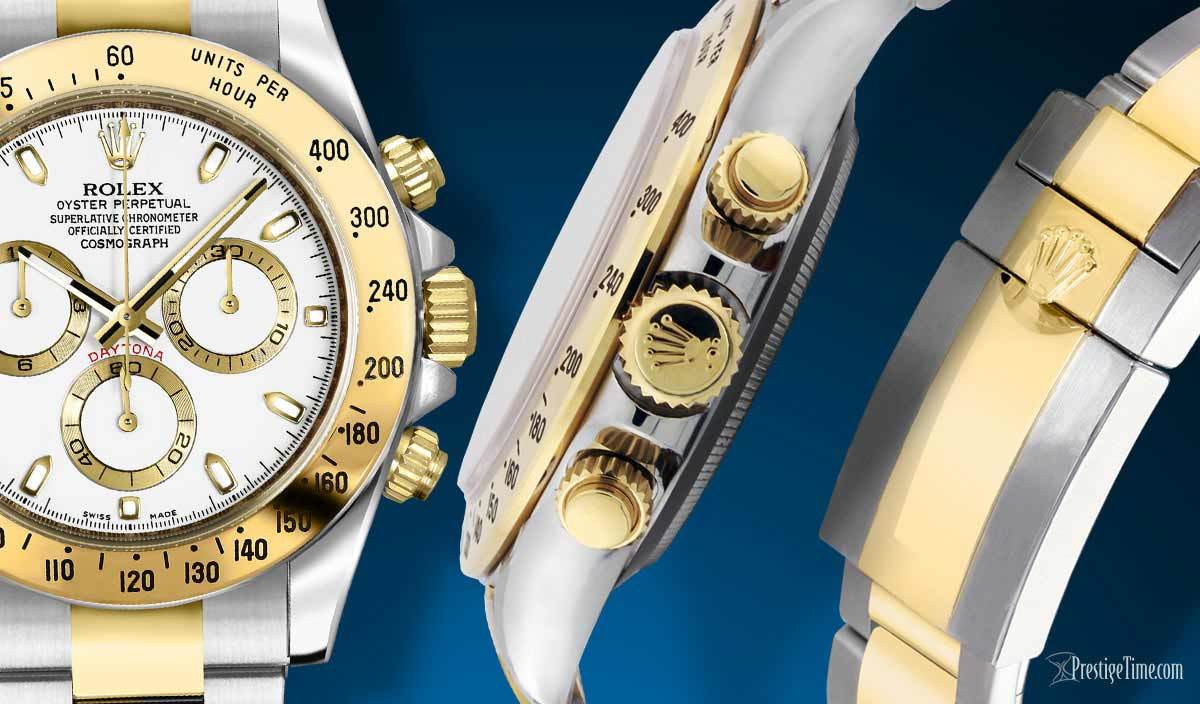 Rolex Daytona Steel and Gold