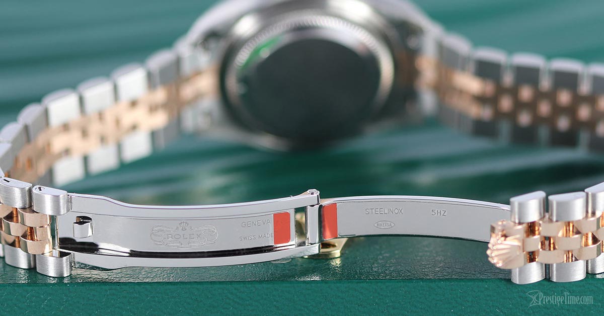 Rolex Lady Datejust 28mm 279161 Chocolate Index Jubilee Clasp