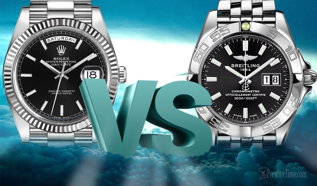 Breitling or Rolex. Which hold value best?