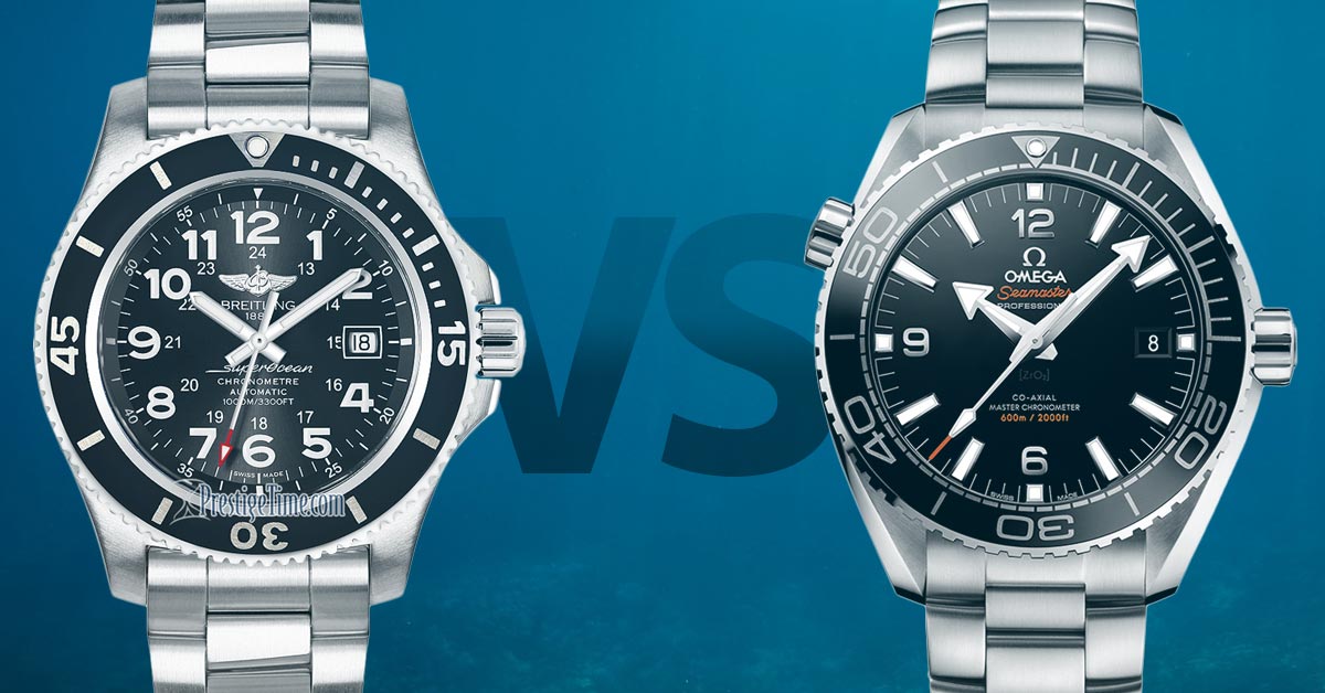 Omega Seamaster Planet Ocean VS Breitling Superocean