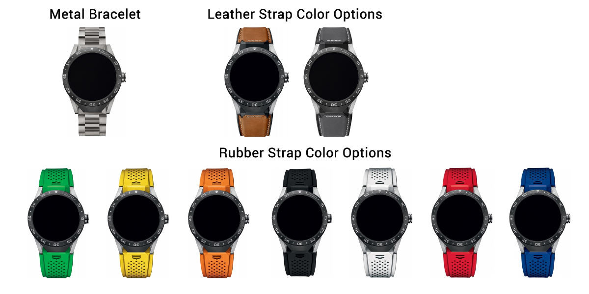 TAG Heuer Connected straps bands and bracelet