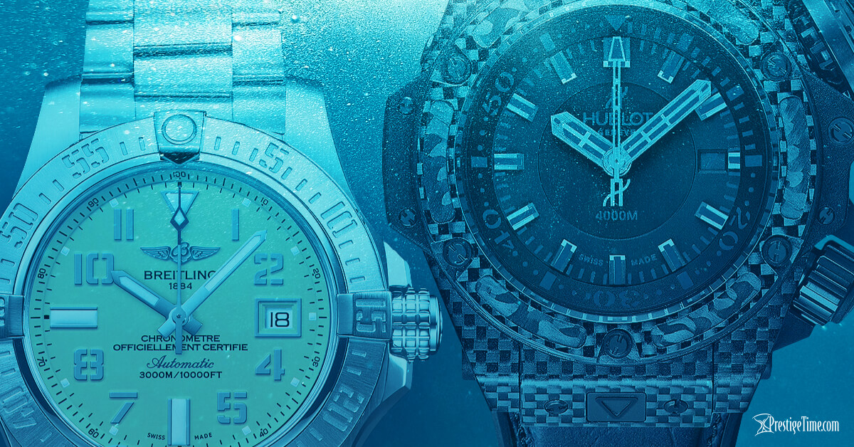 breitling vs hublot water resistance