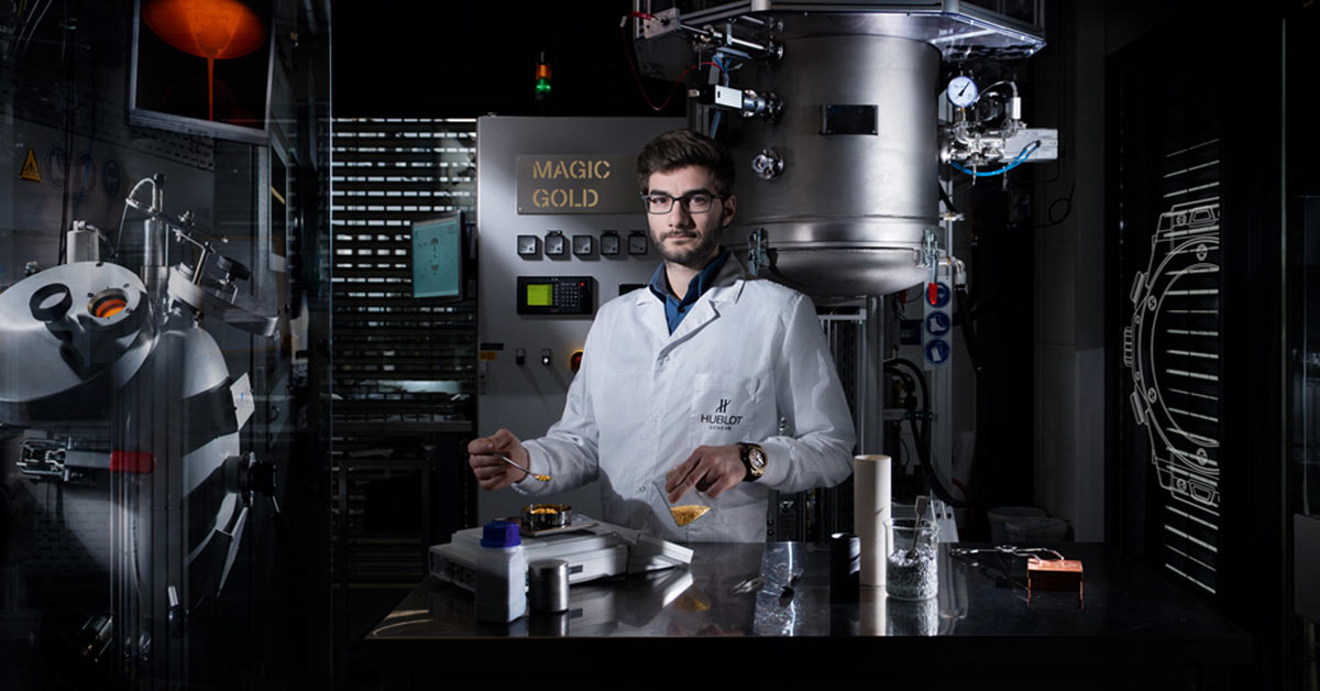 hublot magic gold manufacture metalurgist