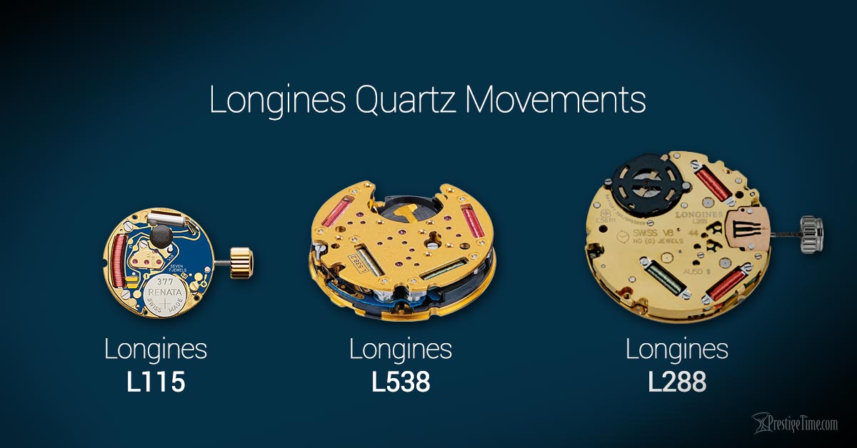 longines quartz movements