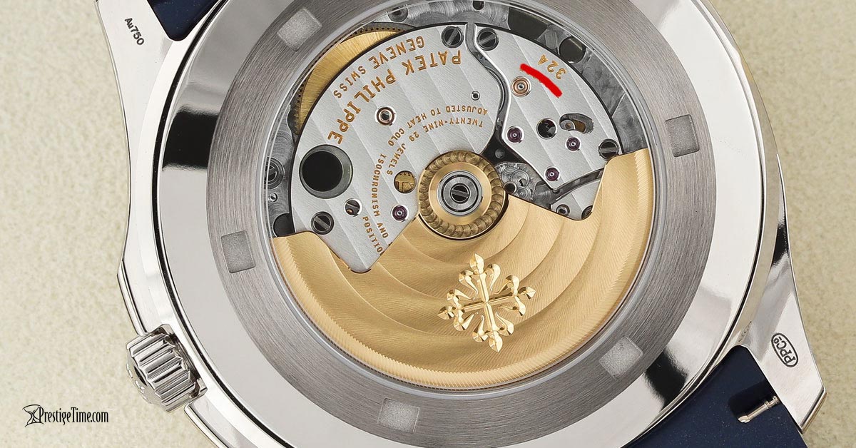 Patek Philippe Aquanaut Jumbo 20th Anniversary Edition 5168G 001 Caliber 324 SC