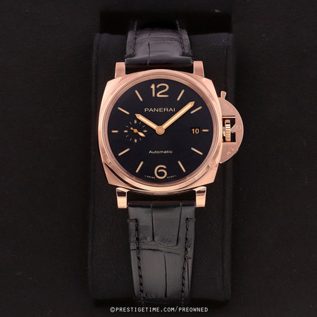 Pre-owned Panerai Luminor Due Automatic Goldtech 42mm pam01041